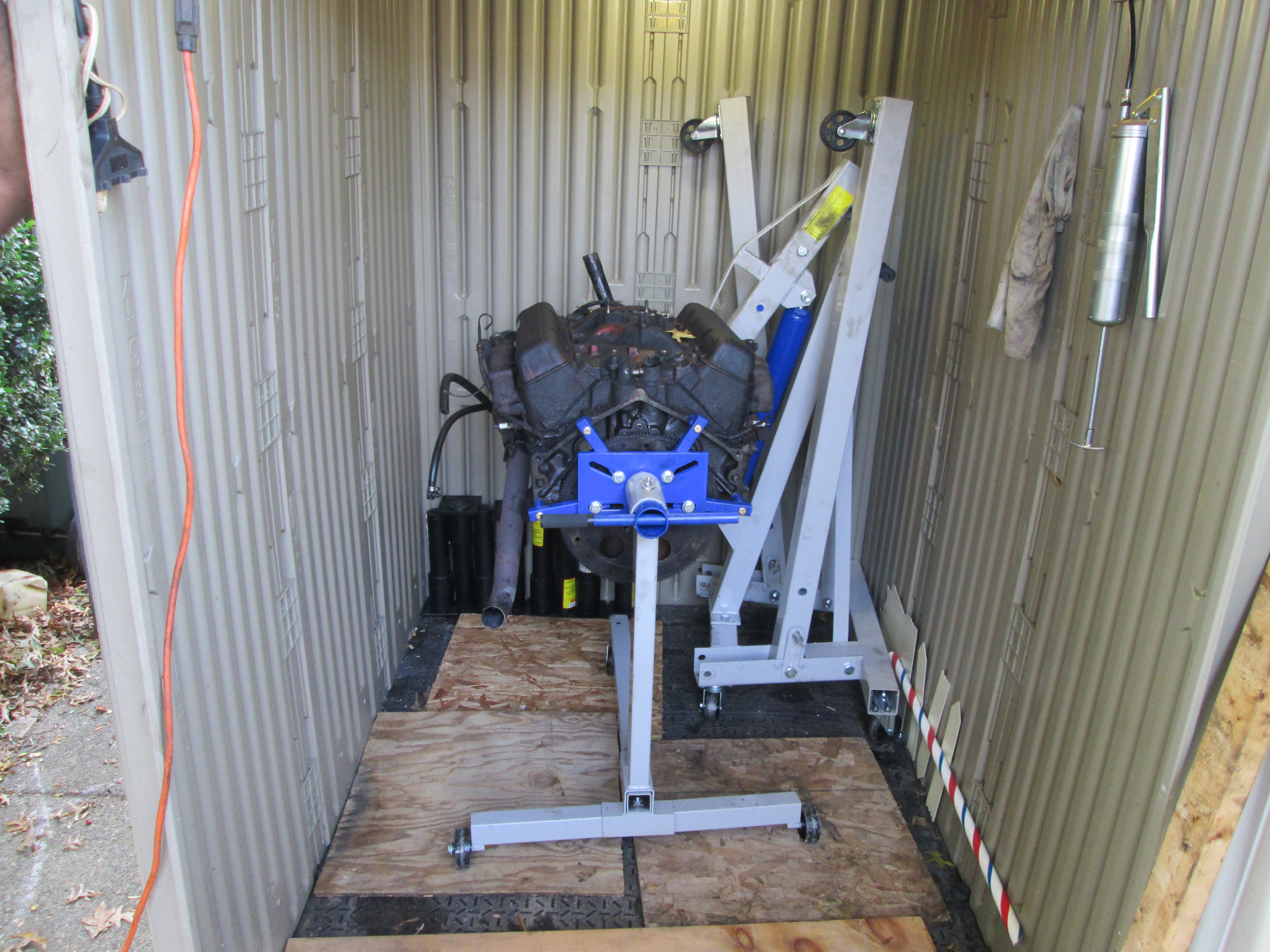 Engine in the Impala Shed
